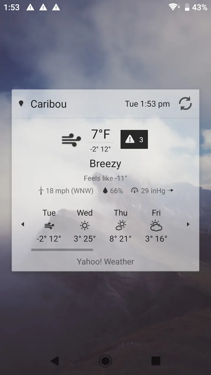 Capture d'écran Digital Clock & Weather Widget 6