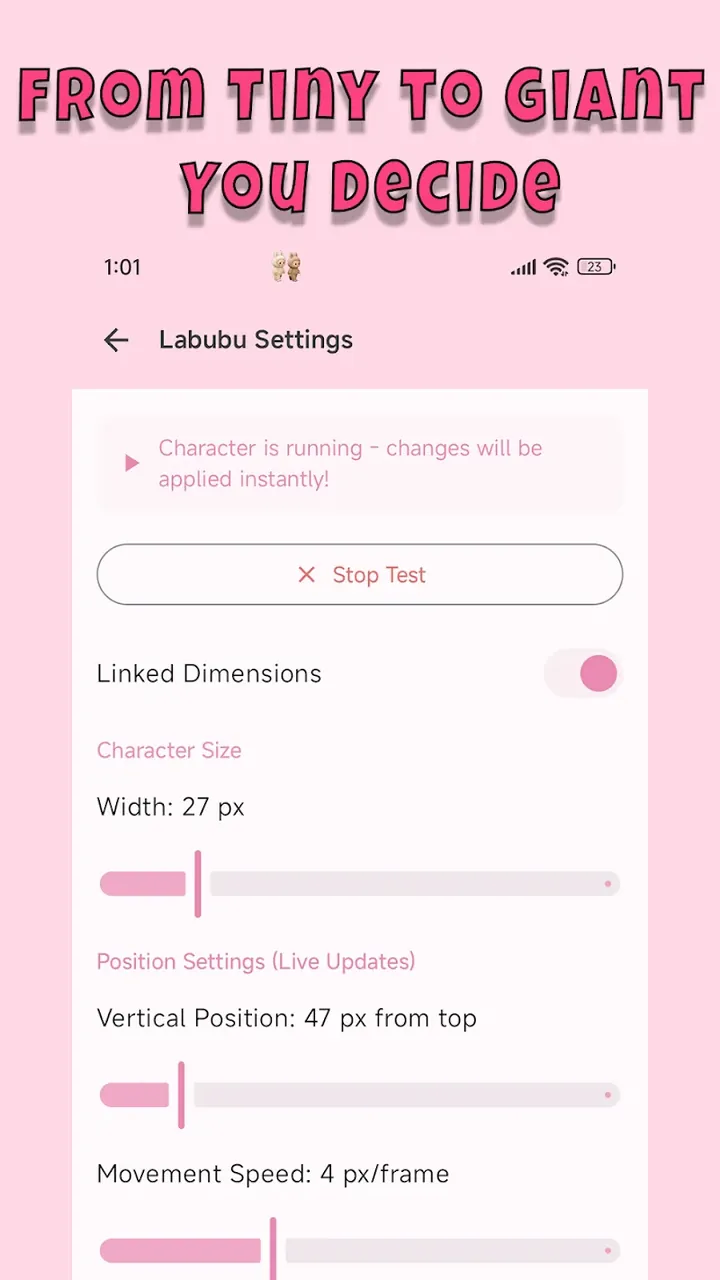 Capture d'écran de l'application Yumo 5