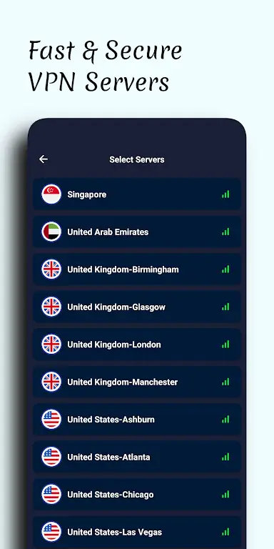 Capture d'écran de l'application Raid VPN 2