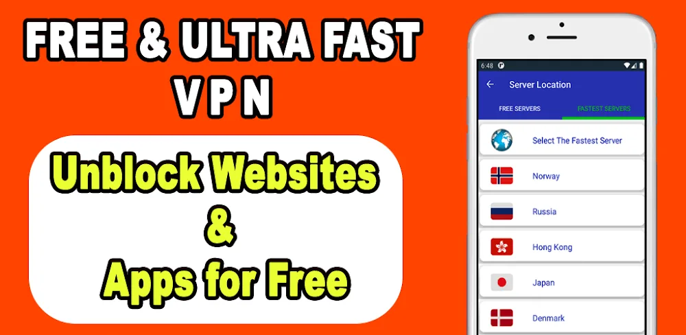 Capture d'écran de l'application Raid VPN 1