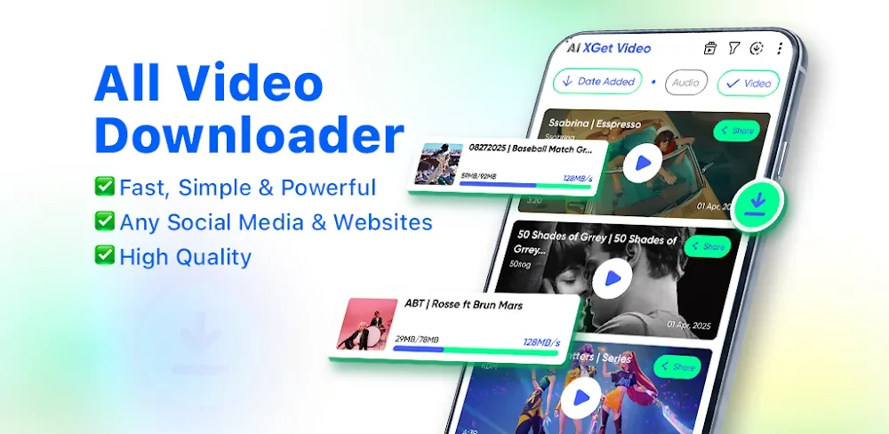AnyLink XGetVideo capture d'écran 1