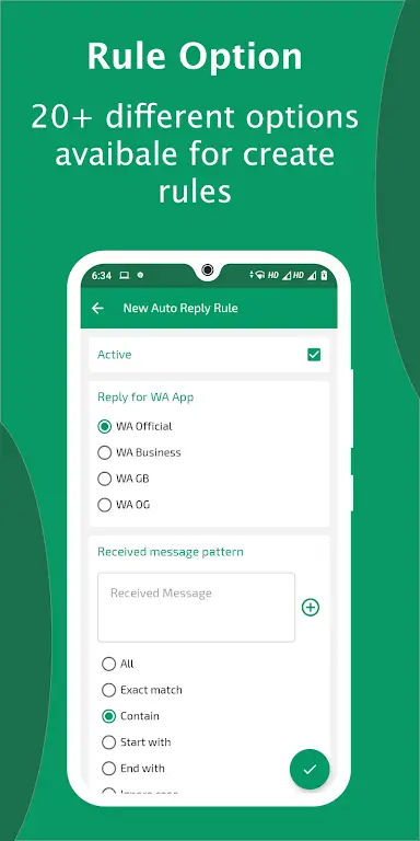 Auto Reply Chat Bot capture d'écran 3