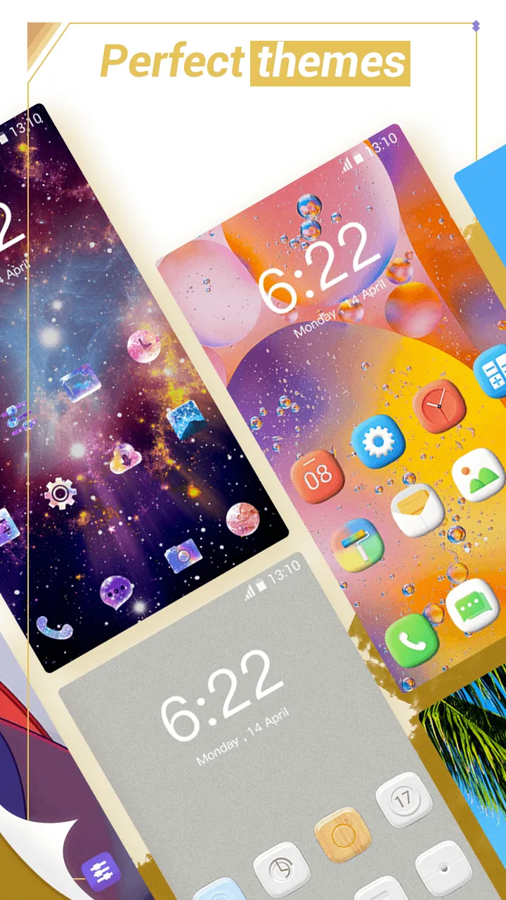Aperçu de l'écran de l'application Anime Launcher 7