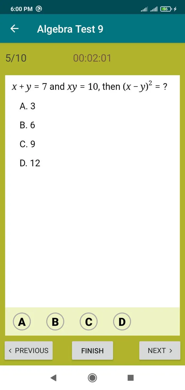 Aperçu 7 de Math Formula with Practice