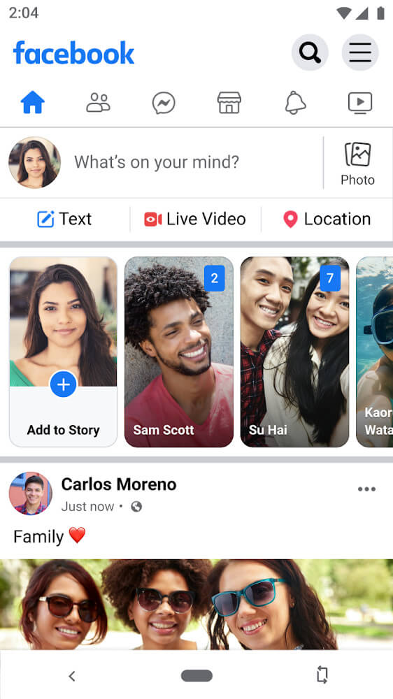 Facebook Lite screenshot 2
