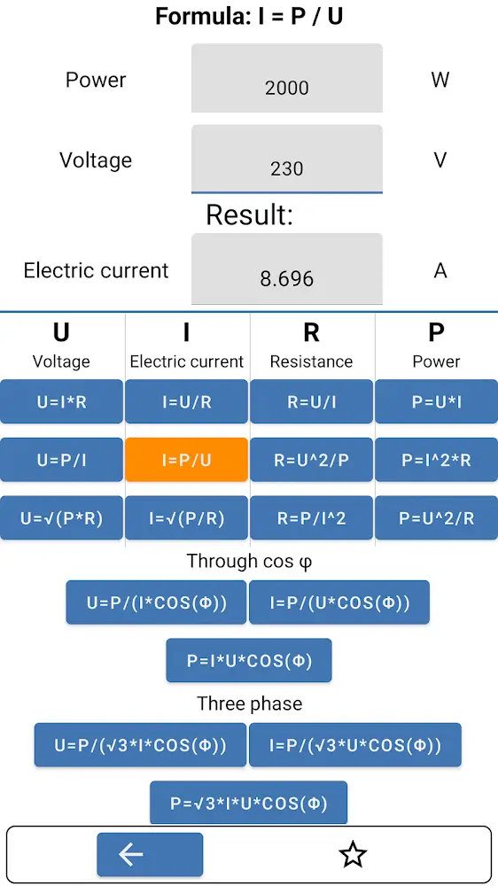 Capture d'écran de l'application Electricians’ Handbook 4