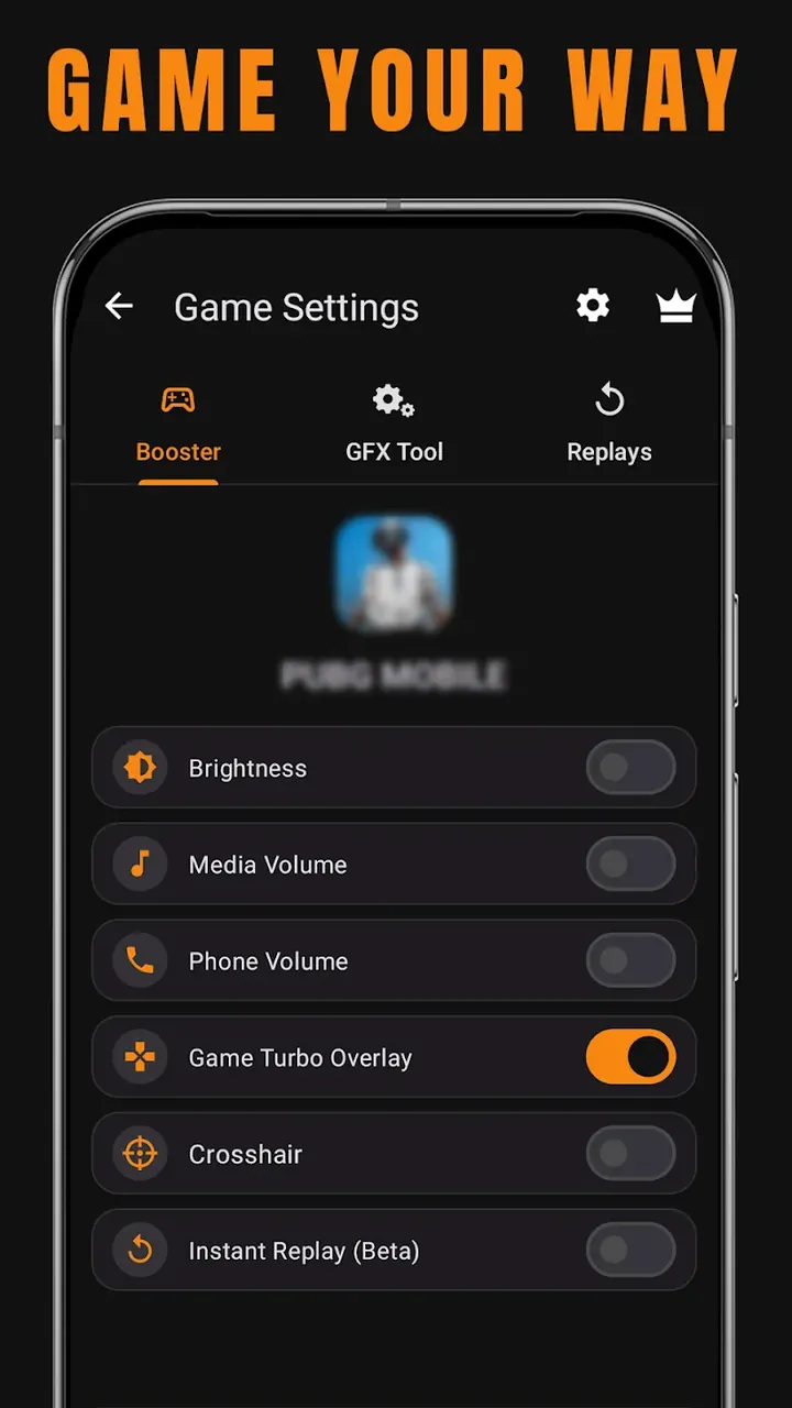 Capture d'écran 5 de l'application SKUZA Game Booster & GFX Tool