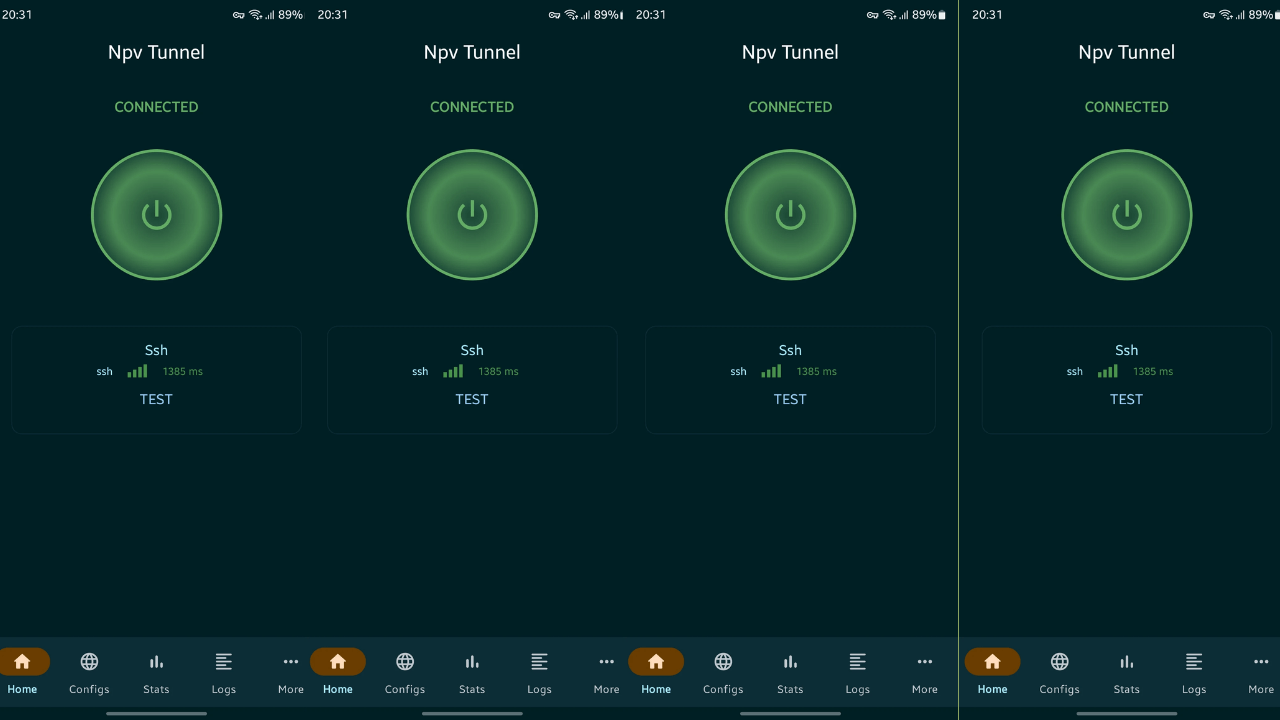 Capture d'écran de l'application Npv Tunnel V2Ray/SSH 1