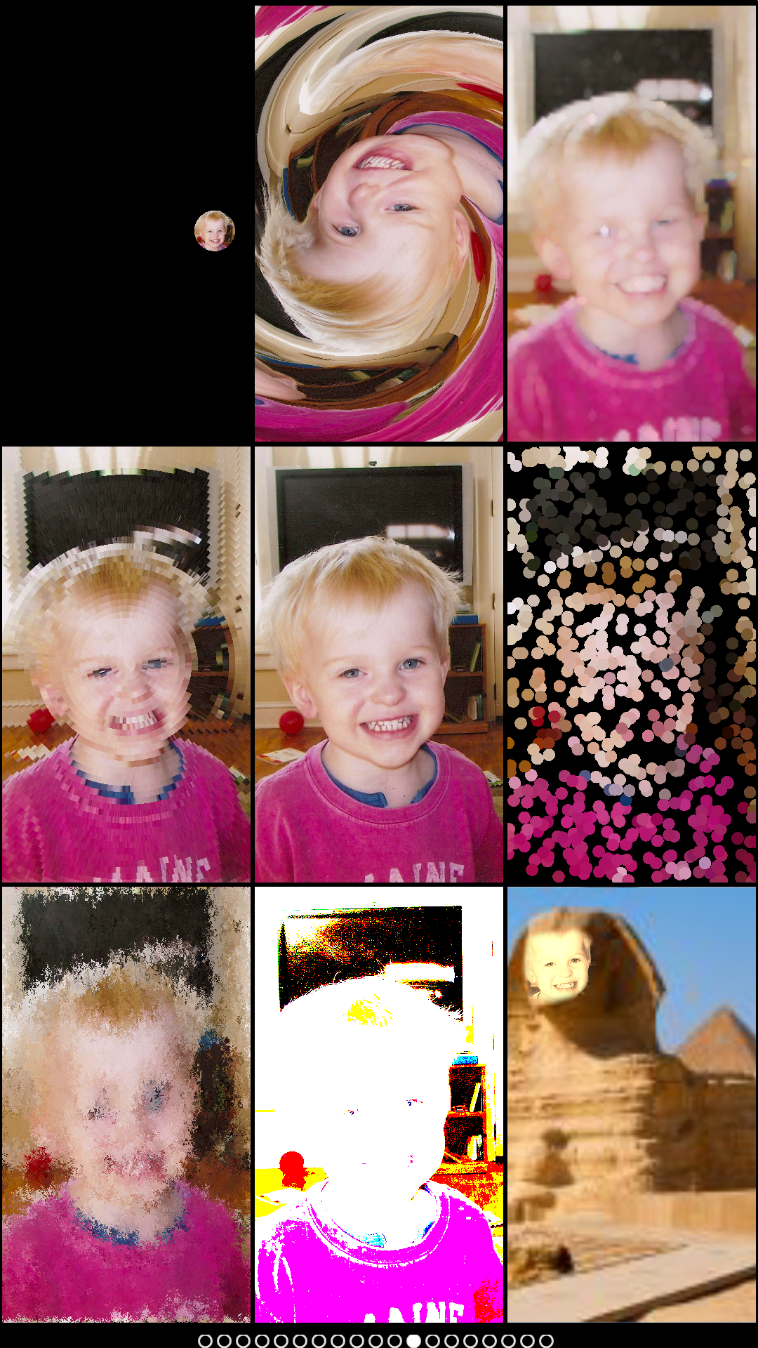 Capture d'écran de l'application MegaPhoto Pro 2