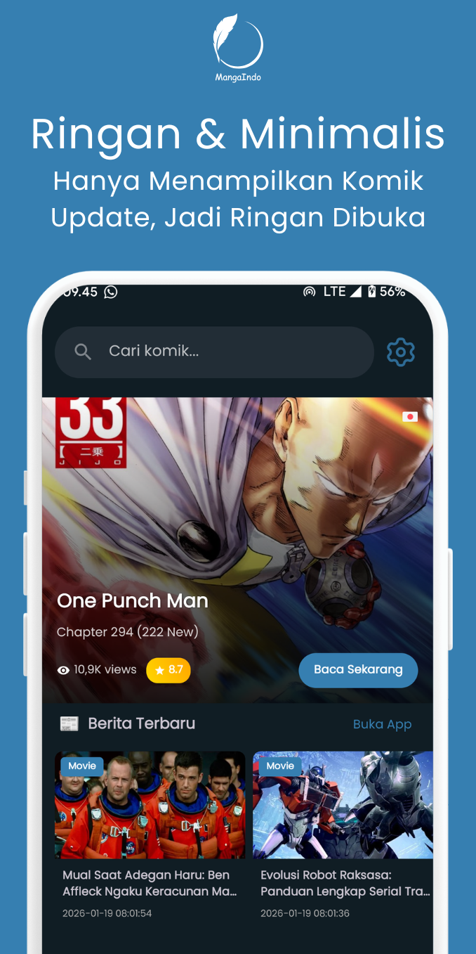 Capture d'écran de l'application MangaIndo – Baca Komik Indo 4