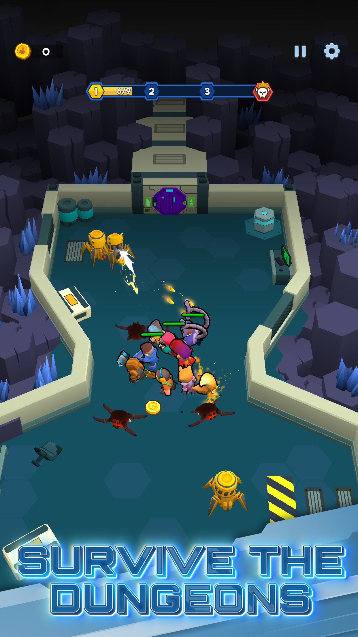 Capture d'écran 3 de Space Heroes: Epic Galaxy RPG