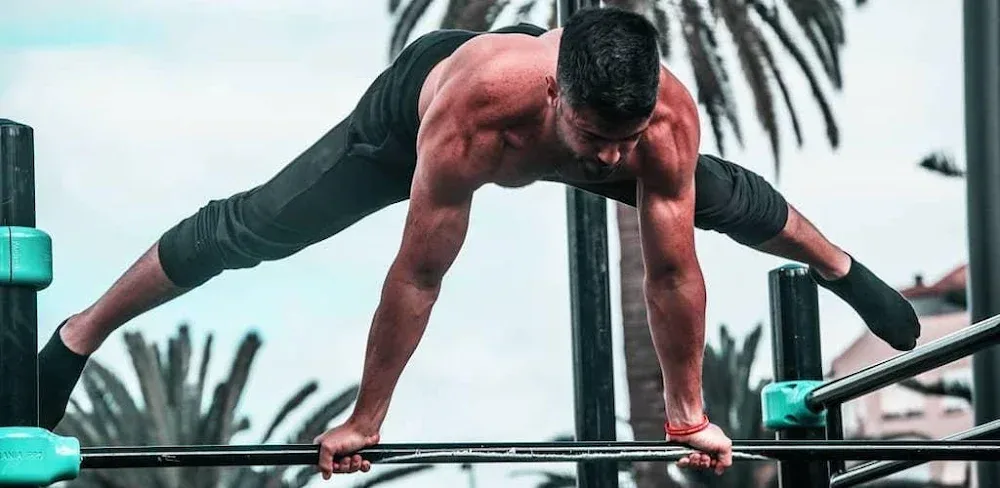 Capture d'écran 1 de l'application Calisteniapp Workout