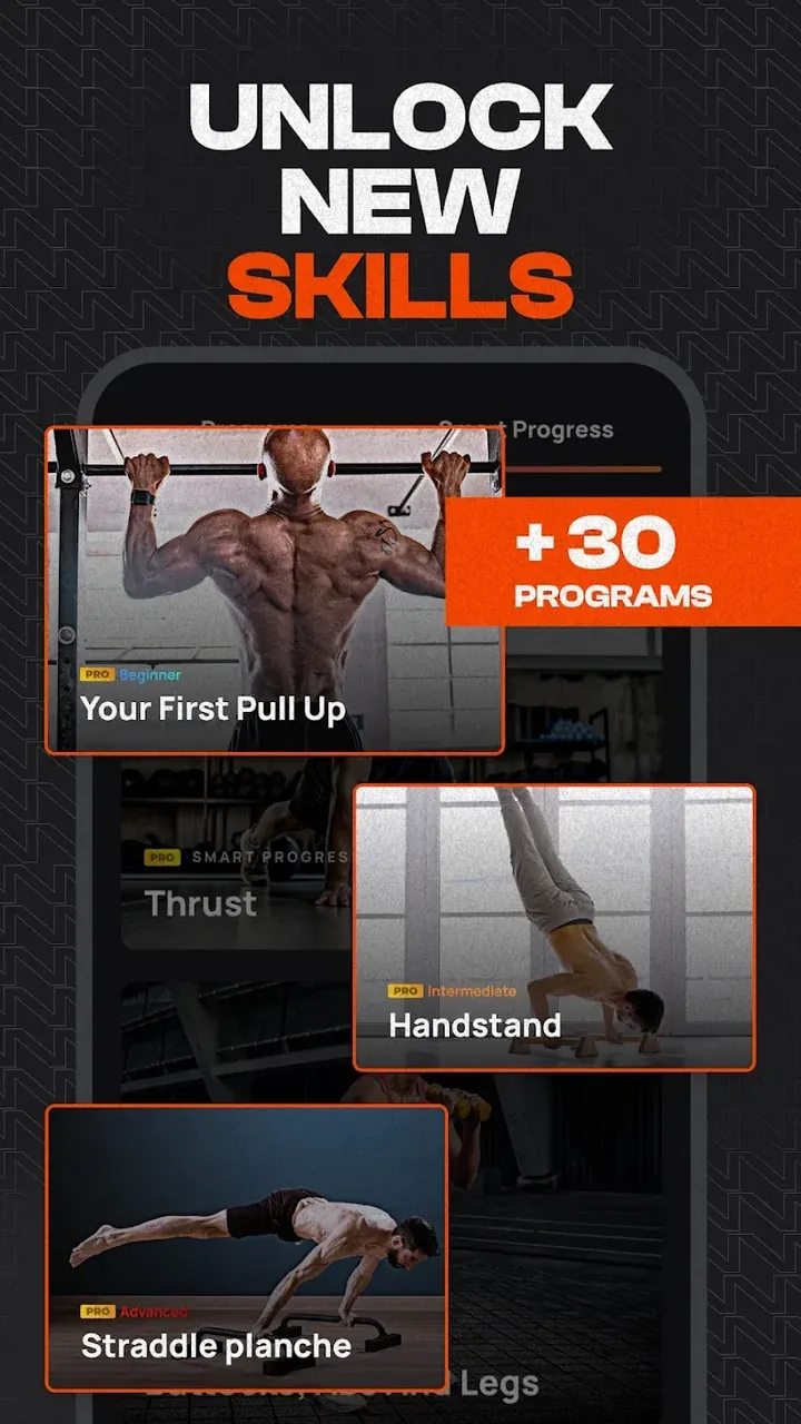 Capture d'écran 6 de l'application Calisteniapp Workout