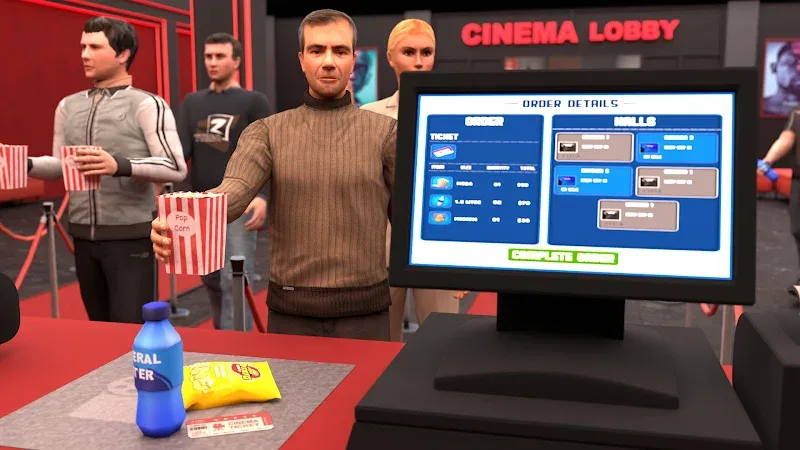 Cinema Movie Theatre Simulator gameplay screenshot 3