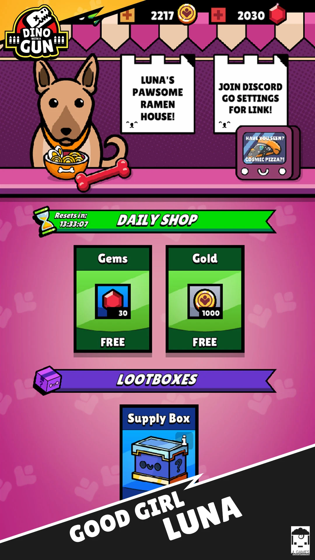 Dino with a Gun gameplay screenshot 4