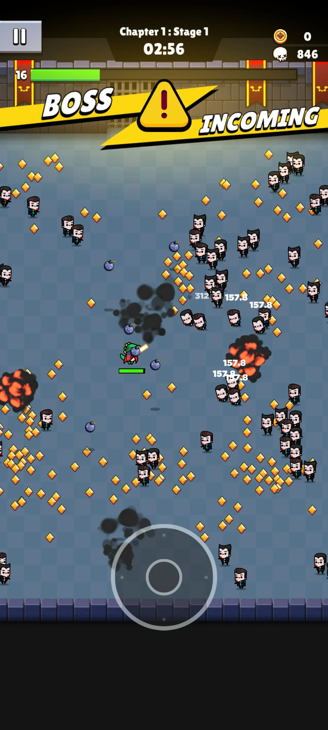 Dino with a Gun gameplay screenshot 6