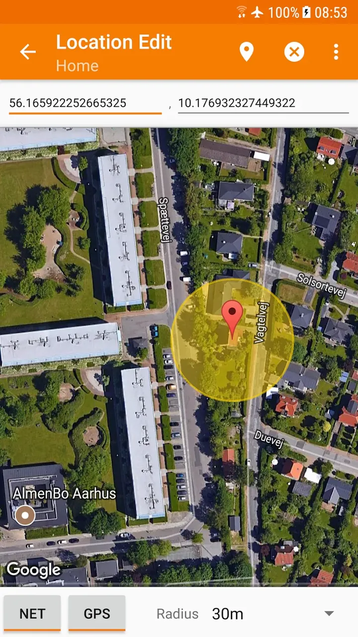 Capture d'écran de l'application Tasker 3