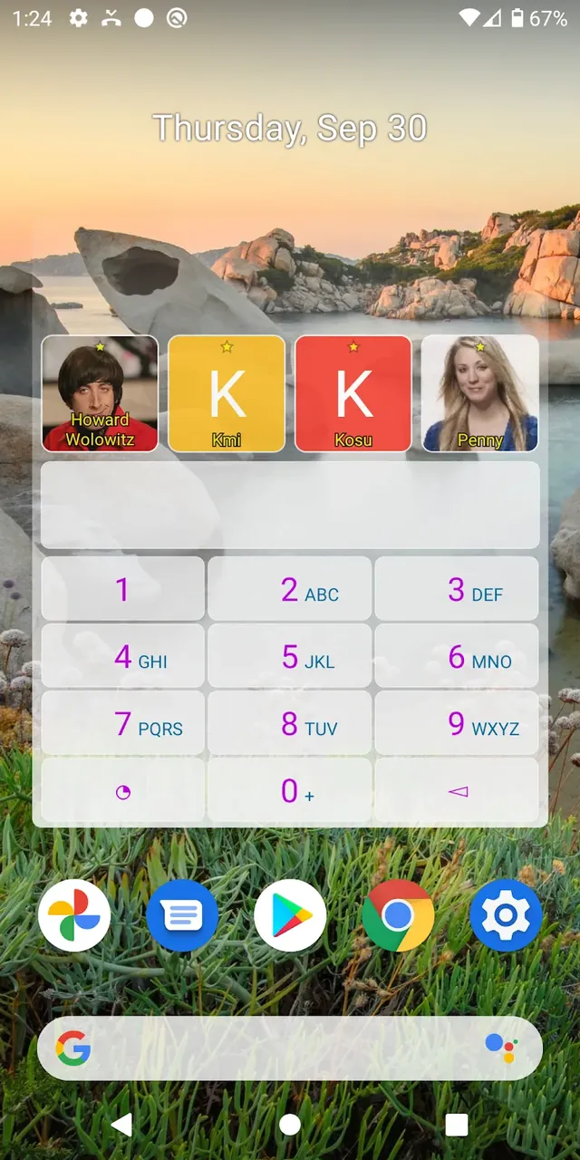 Dialer Widget capture d'écran 5