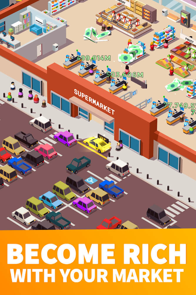 Idle Supermarket Tycoon screenshot 3