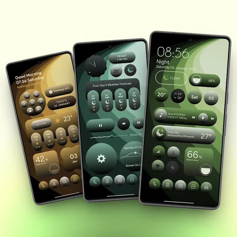 My Thing Adaptive KWGT capture d'écran 3