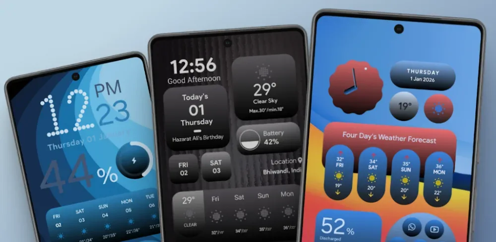 My Thing Adaptive KWGT capture d'écran 1