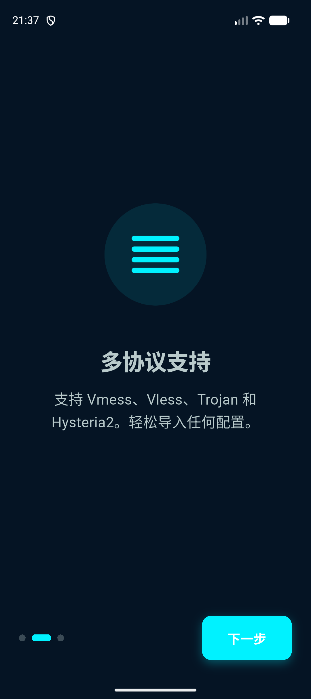 Agent VPN- V2Ray & Hysteria capture d'écran 5