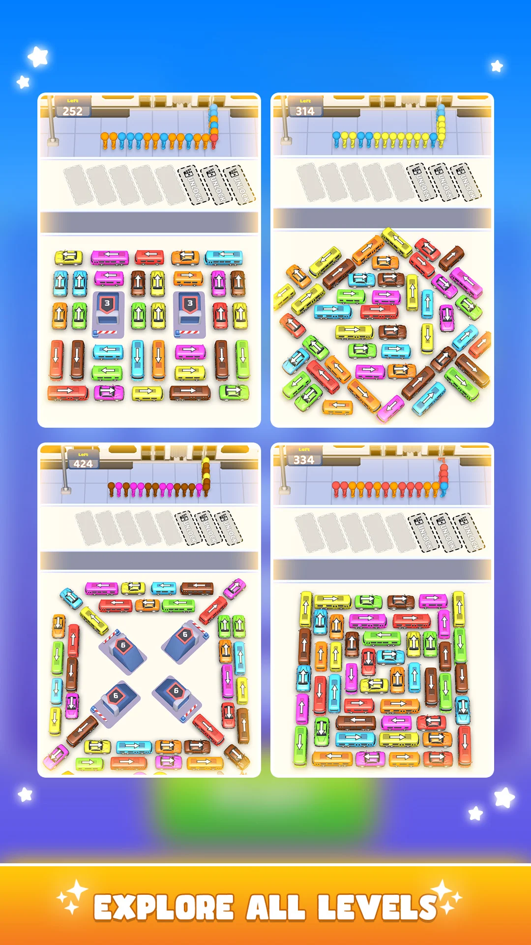 Bus Rush – Park & Match Quest capture d'écran 4