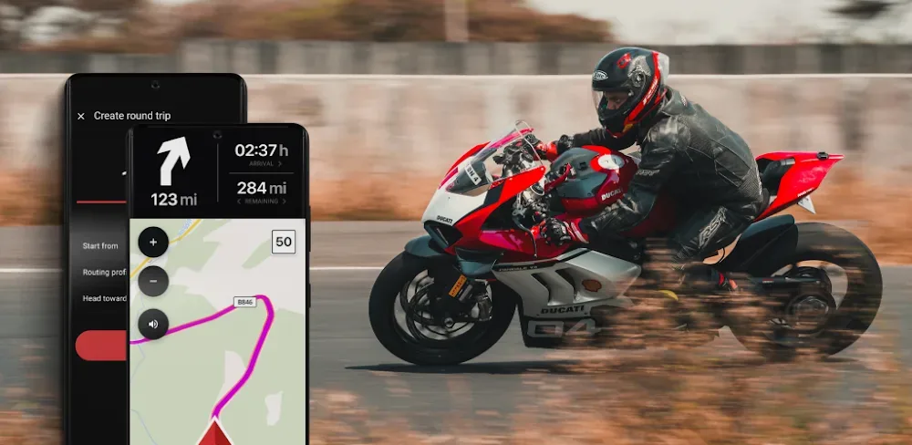 Aperçu GPS moto calimoto 1