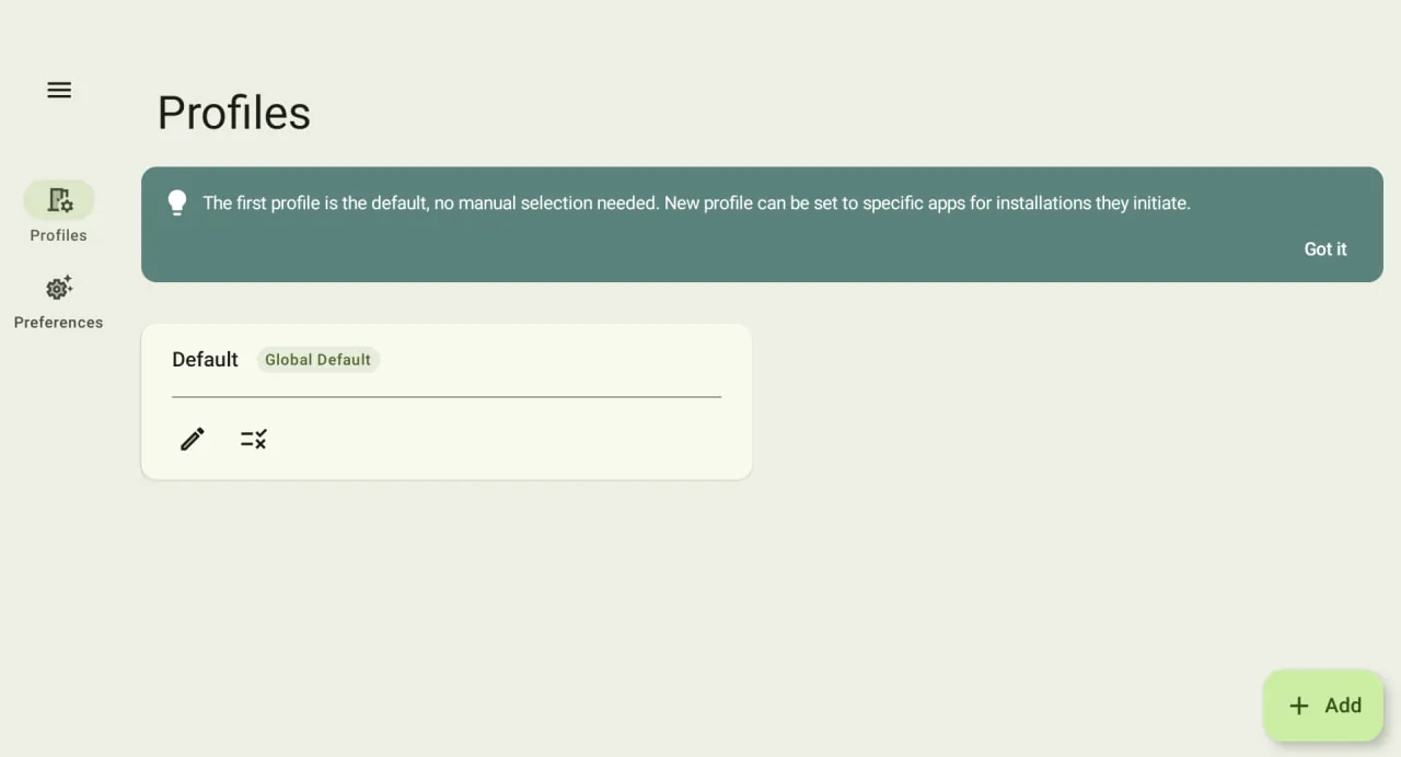 Capture d'écran de l'interface InstallerX-Revived 2