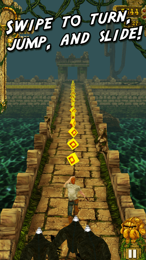 Temple Run gameplay screenshot 2