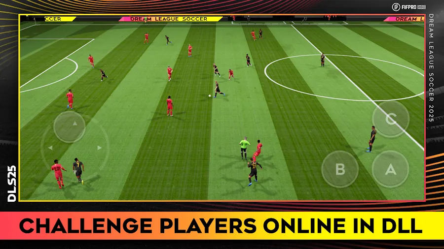 Capture d'écran du gameplay de Dream League Soccer 2025 6