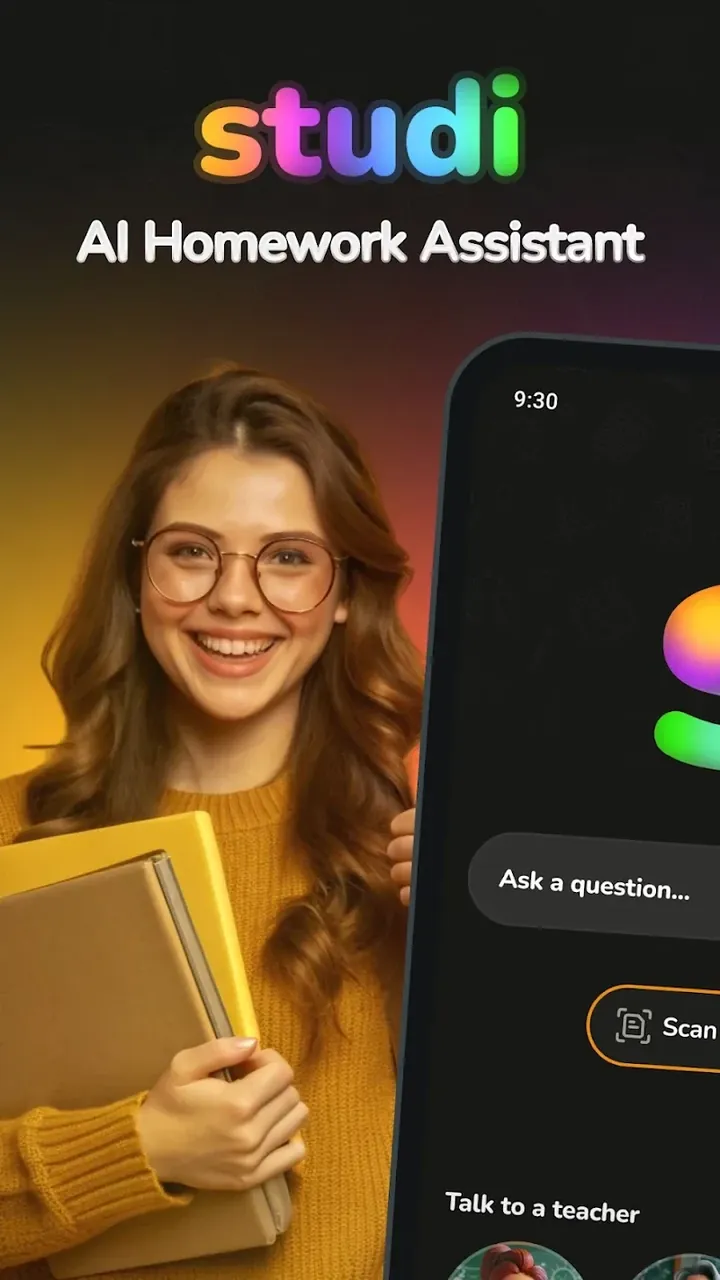 Aperçu 2 de Studi: AI Homework Assistant