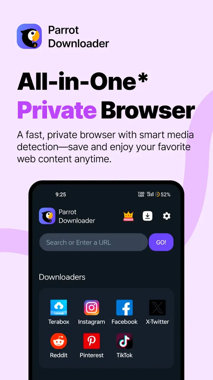 Capture d'écran 2 de Parrot Downloader