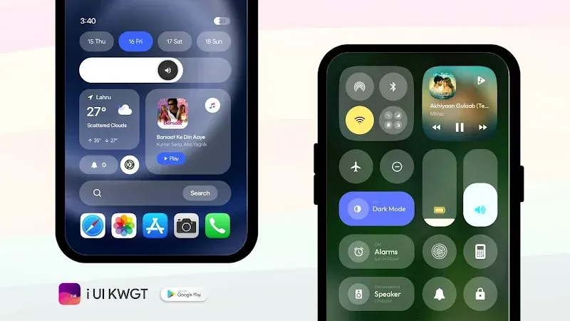 Capture d'écran iUI KWGT 4