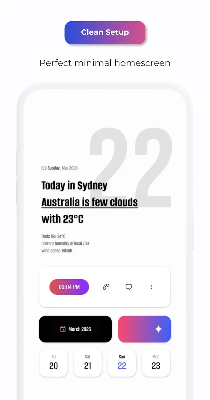 Flux Neo for KWGT capture d'écran 6