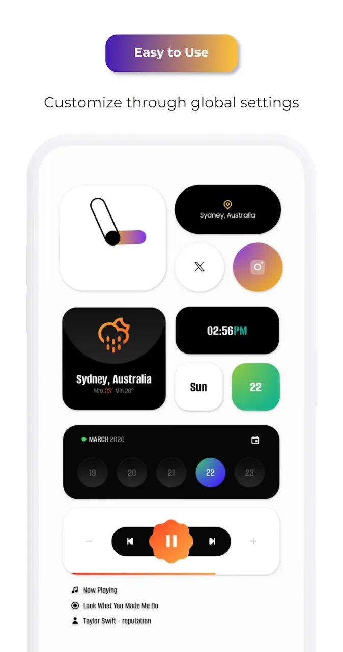 Flux Neo for KWGT capture d'écran 5