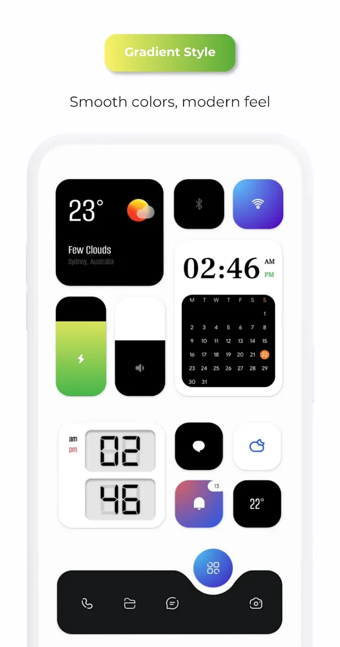 Flux Neo for KWGT capture d'écran 3