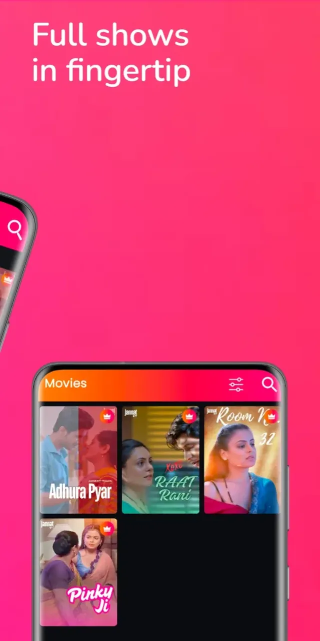 Capture d'écran de l'application Jannat OTT 4
