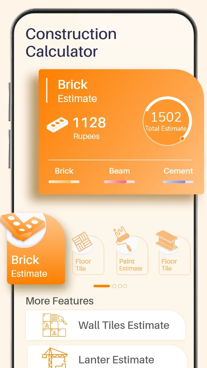 Capture d'écran 2 de Construction Estimator App