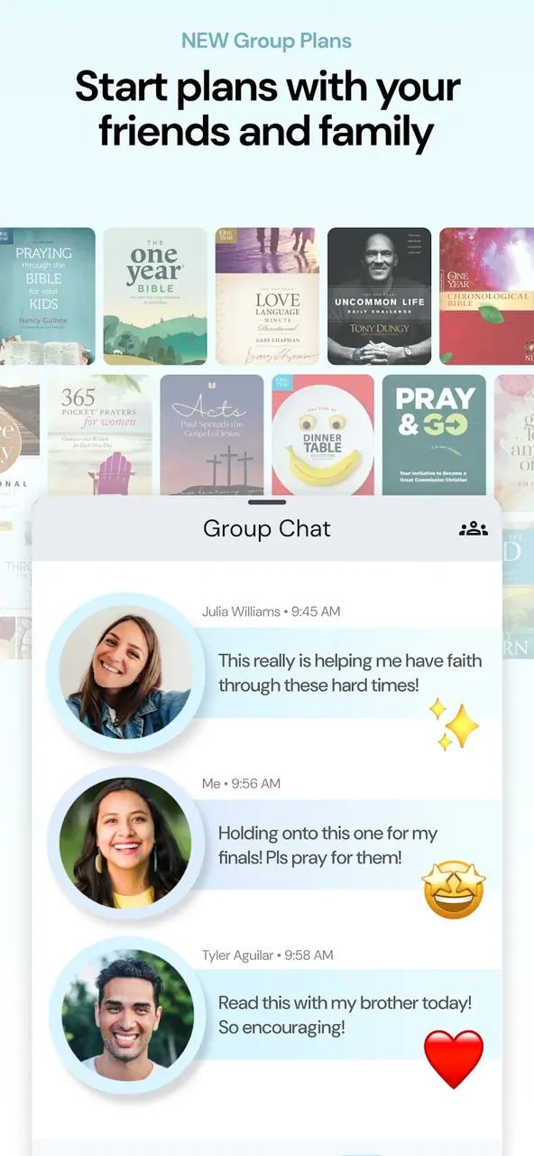 Capture d'écran de l'application Life Bible 6