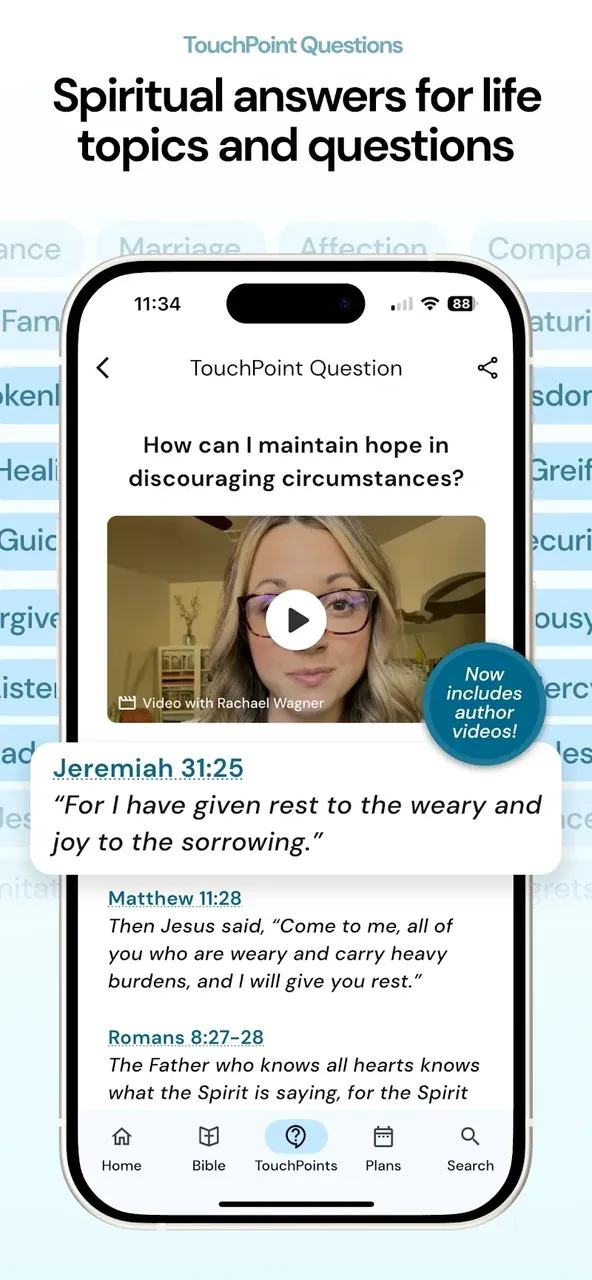 Capture d'écran de l'application Life Bible 4