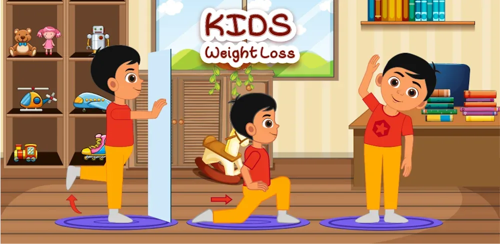 Capture d'écran de l'application Workout For Kids Weight Loss 1