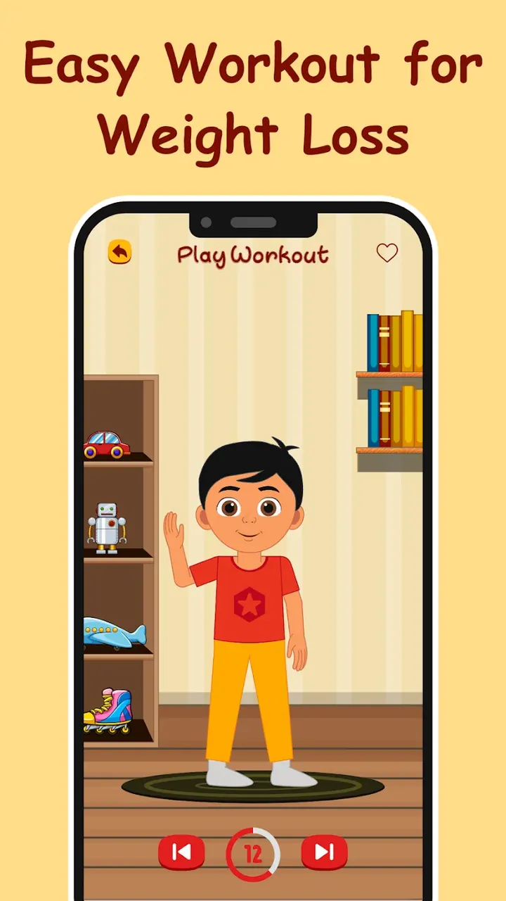 Capture d'écran de l'application Workout For Kids Weight Loss 3