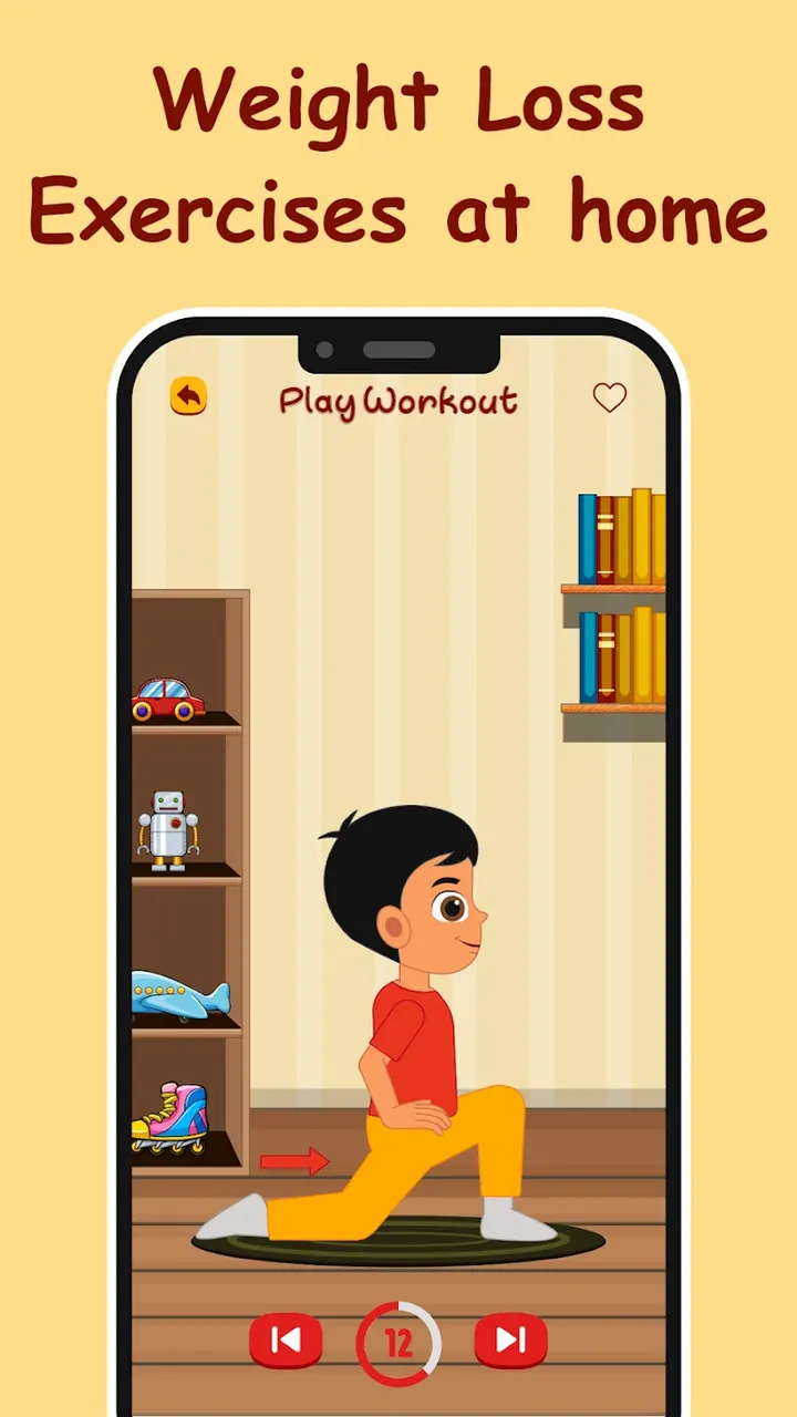 Capture d'écran de l'application Workout For Kids Weight Loss 5