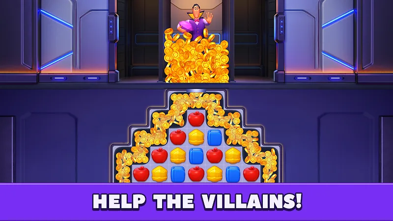 Match Villains gameplay screenshot 2