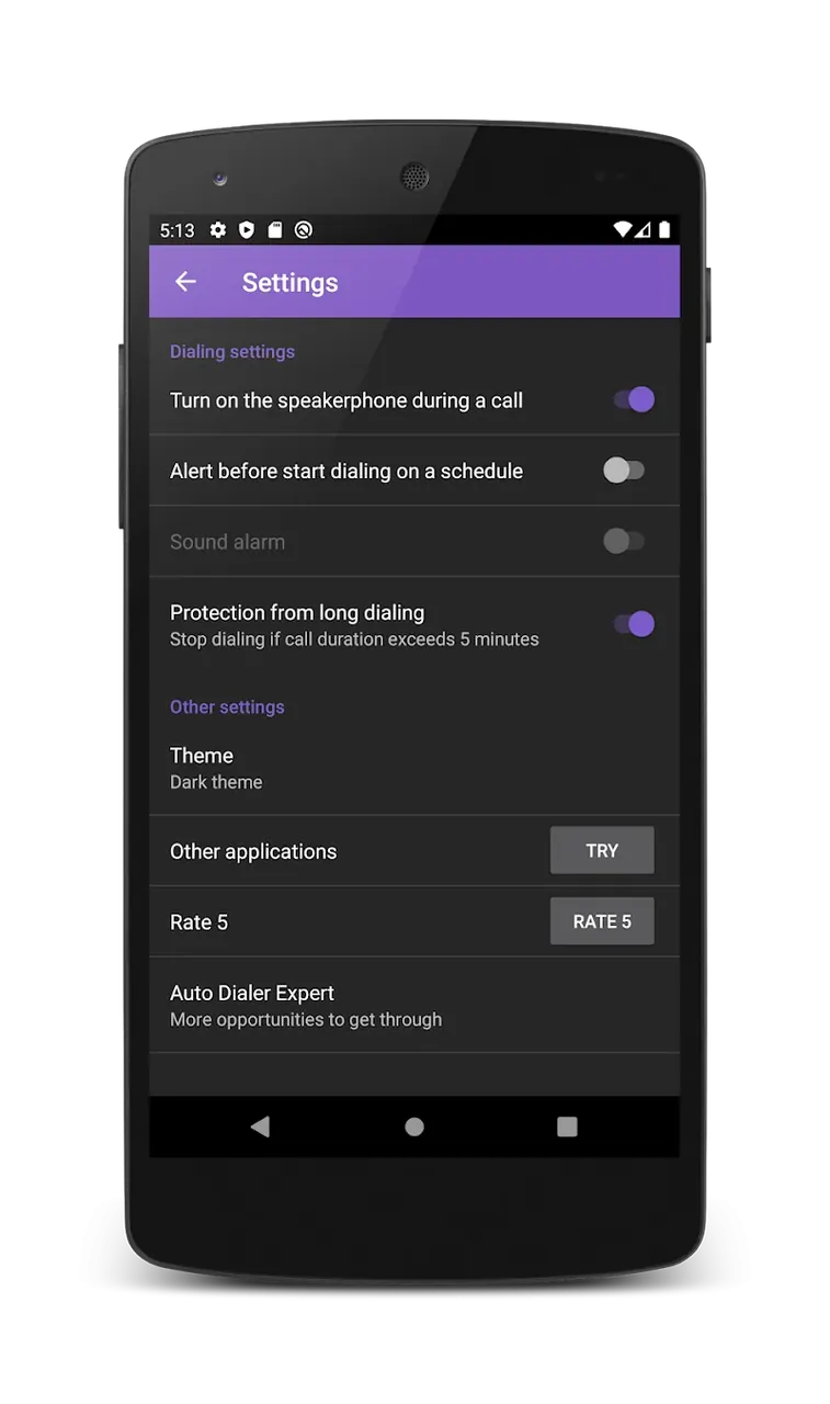 Auto Redial capture d'écran 6
