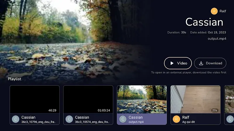 Tevegram : Telegram pour TV - Capture d'écran 4