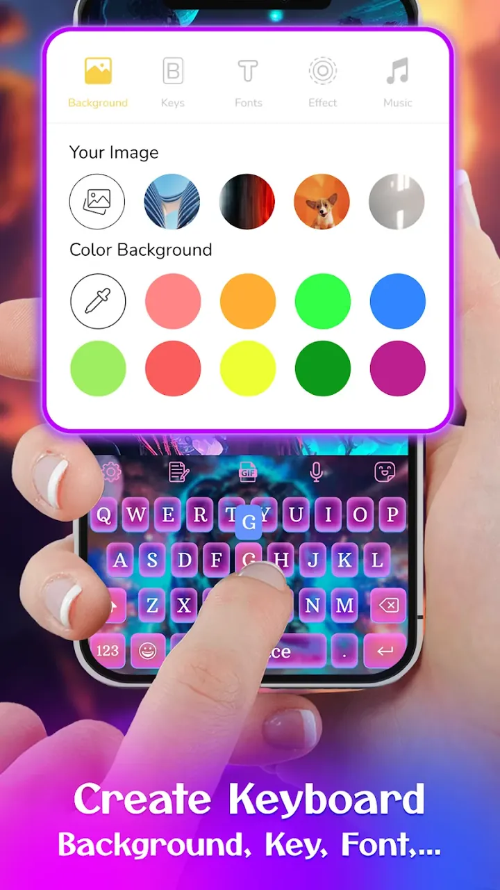 Capture d'écran de prévisualisation 4 de REMI Keyboard (BlueSky Keyboard)