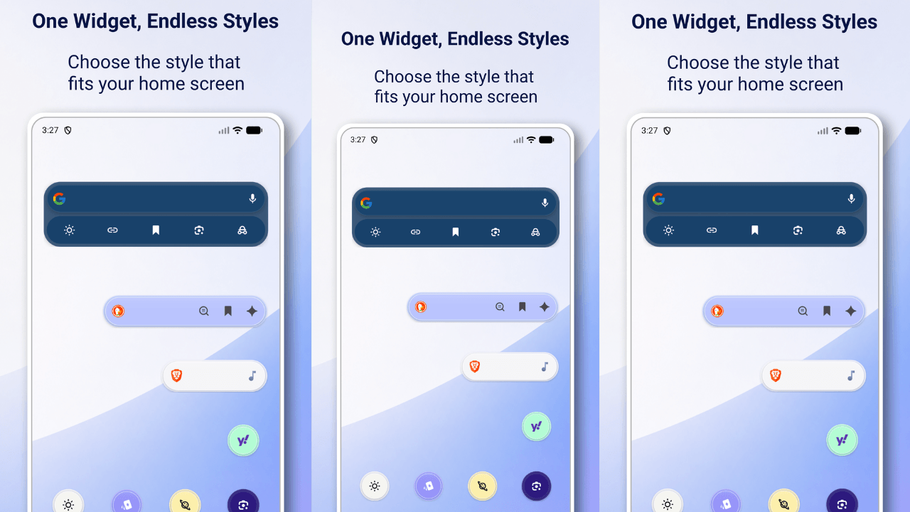 Aperçu 1 de Zerch: Search Widget & App