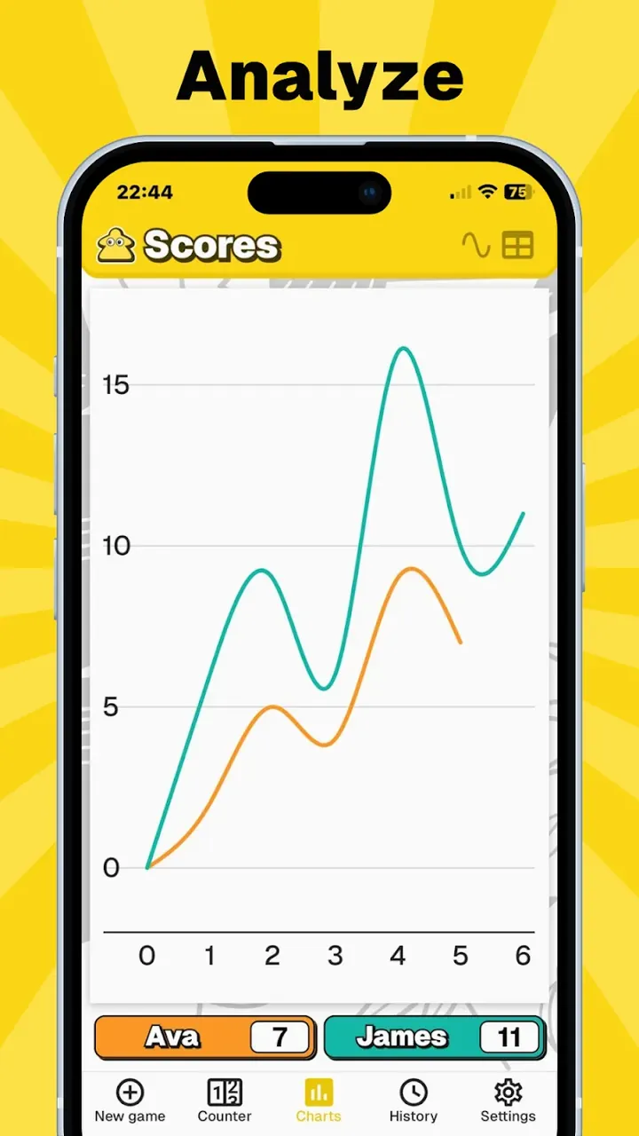 Capture d'écran MyScoreTracker 4